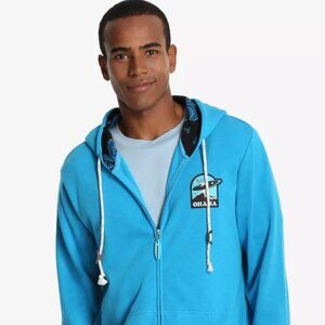 Disney Lilo & Stitch Ohana Surf Hoodie | Box Lunch Exclusive | EUC | Sz LG